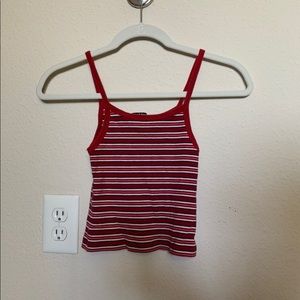 Striped cropped top from Brandy Melville!